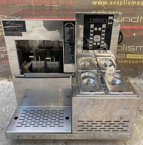 Ηλεκτρικός Βραστήρας Ζυμαρικών STIMA με Lift & Μπαιν Μαρί Μεταχειρισμένο